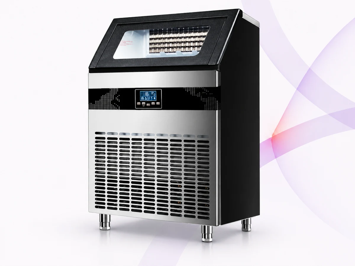 آلة تجارية لصنع مكعبات الثلج — HZB-120F/L