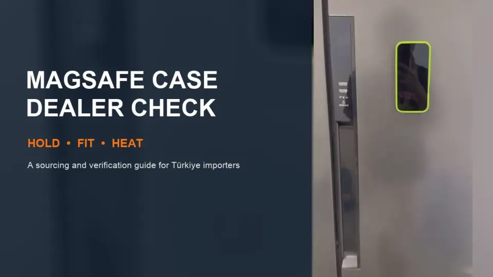 MagSafe Phone Cases from China: A Verification Checklist for Türkiye Dealers