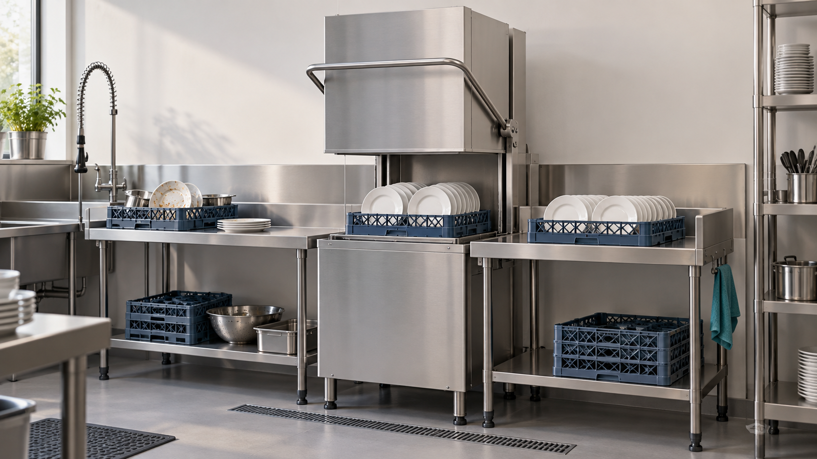 Commercial Dishwashers for Gulf Restaurants: Look Beyond Racks per Hour