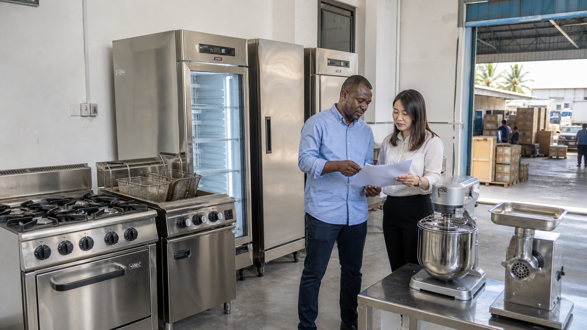 Commercial Kitchen Equipment from China for Nigeria: A First-Container Range for Dealers