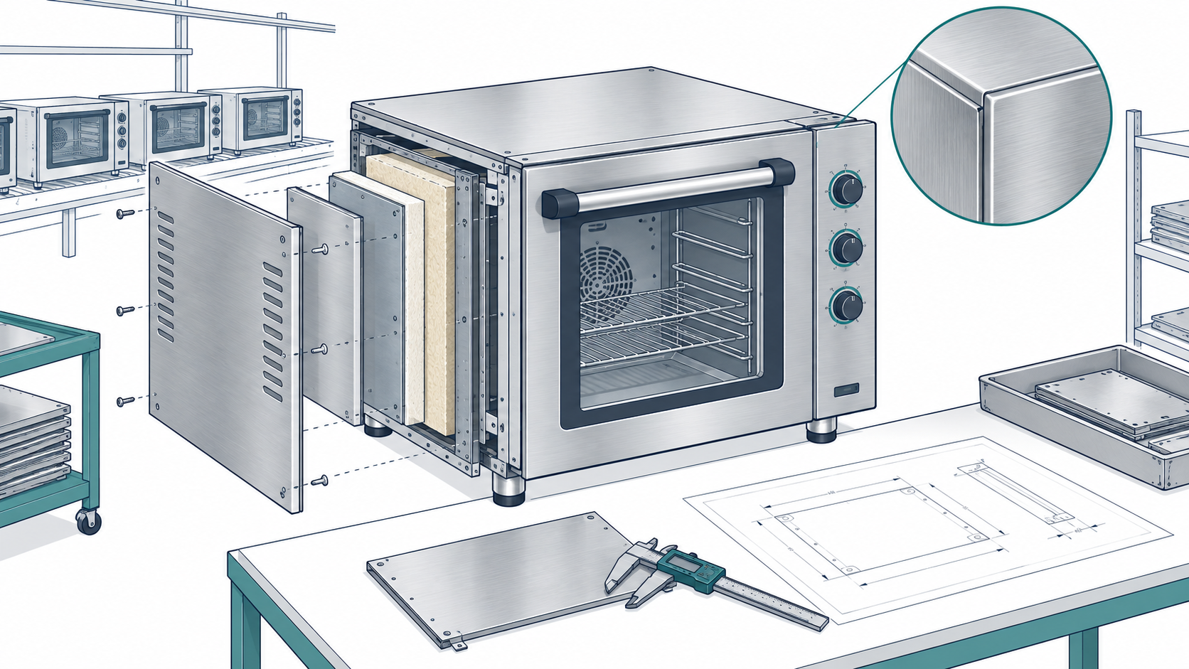 Comprar equipos de cocina industrial en China: qué revisar