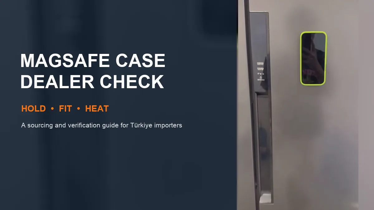 MagSafe Phone Cases from China: A Verification Checklist for Türkiye Dealers