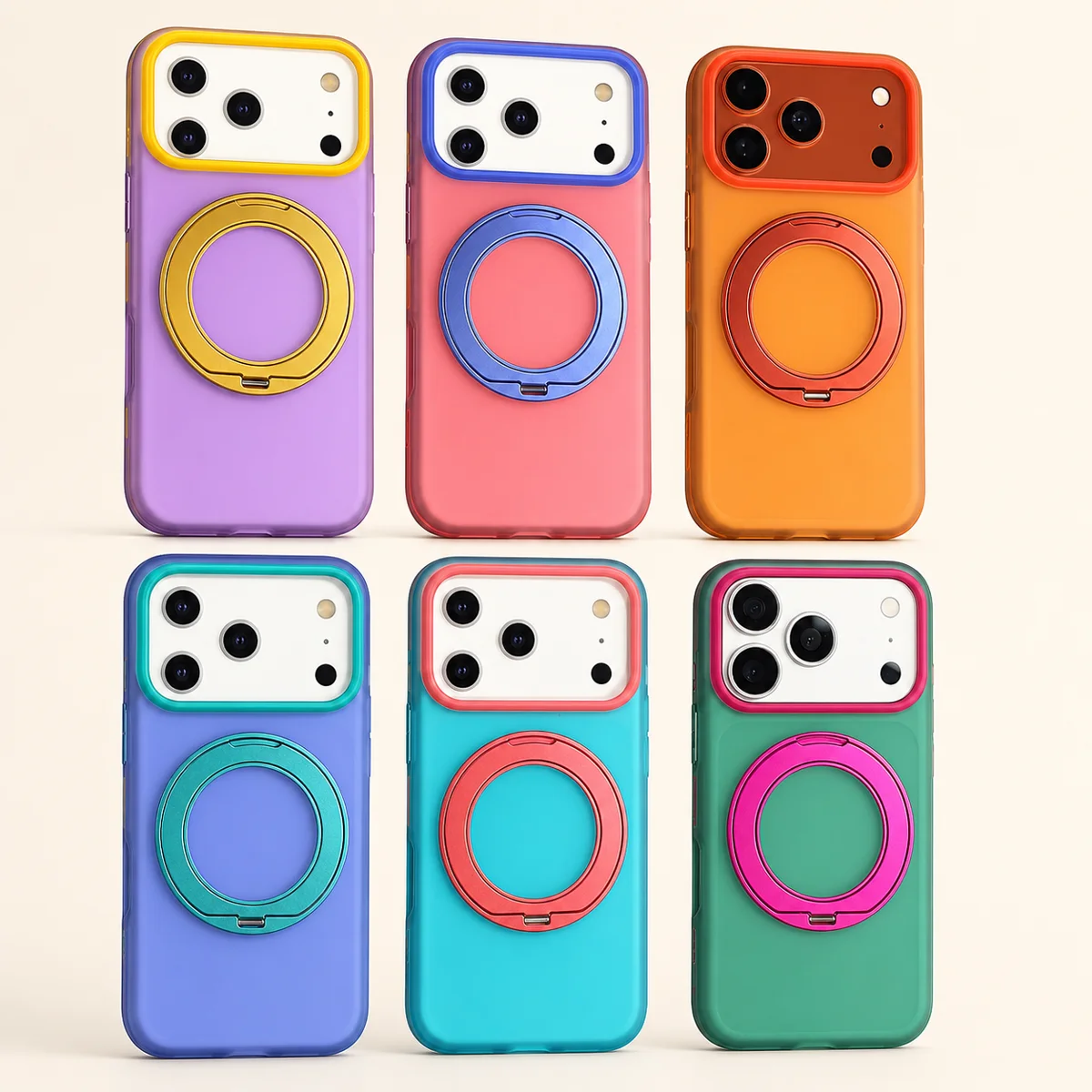 Mobile accessories assortment including charging, protection and mounting products