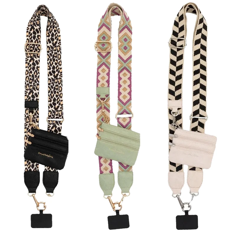 Detachable dual-use phone strap